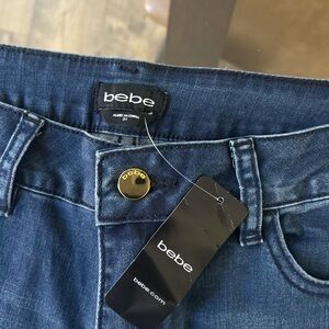 Y2K  Bebe Studded pocket skinny jean size 31